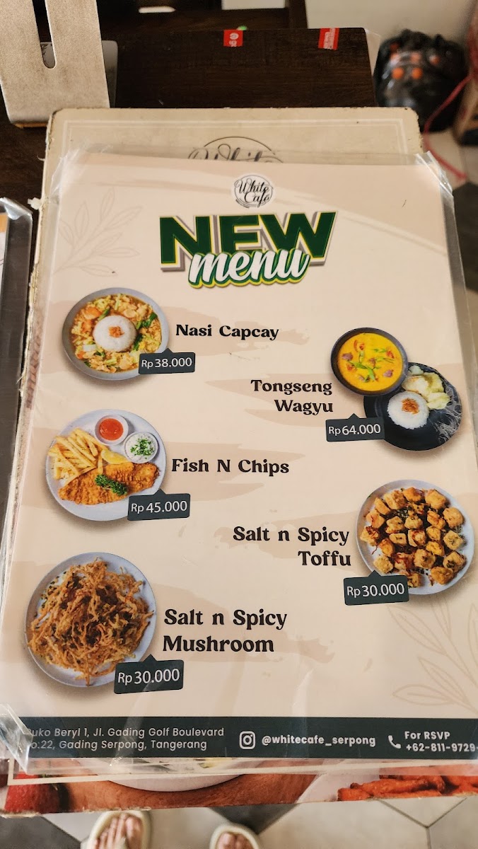 White Cafe / Kedai Kokoho Menu - Image 5